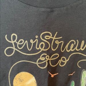 Levi Strauss Black Graphic T-Shirt